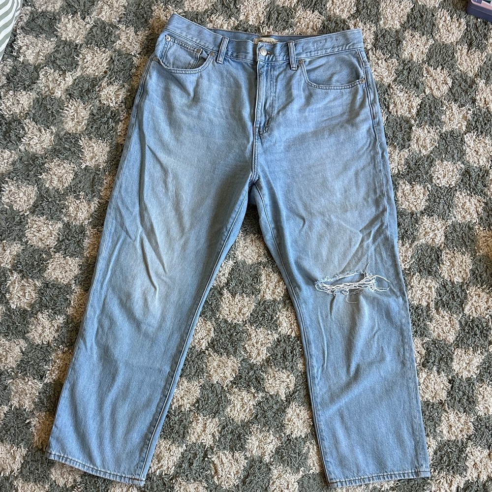 Madewell 90s Straight Crop Jeans 31